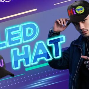 Gorra aviso led